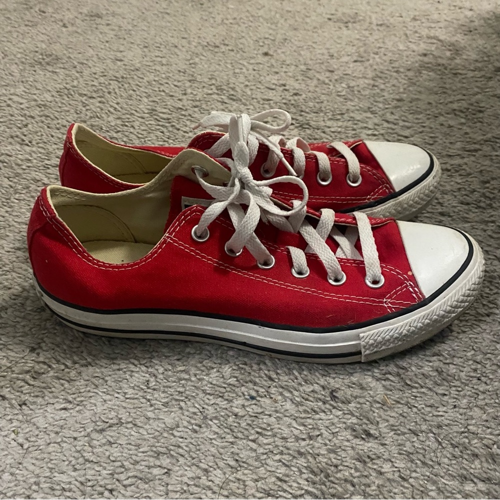 Red Converse Chuck Taylor